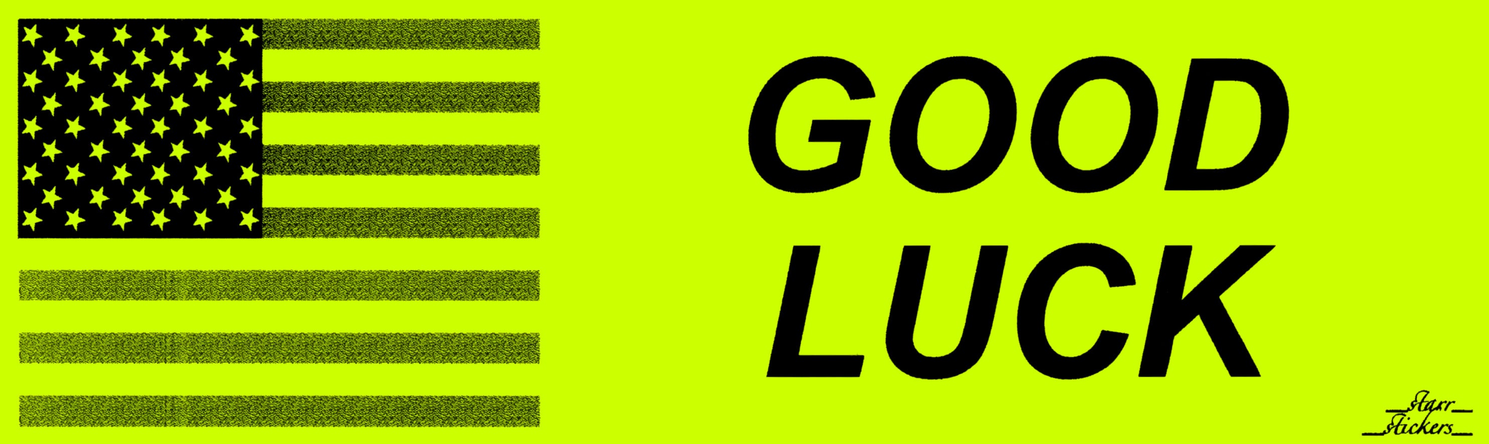 0168 GOOD LUCK
